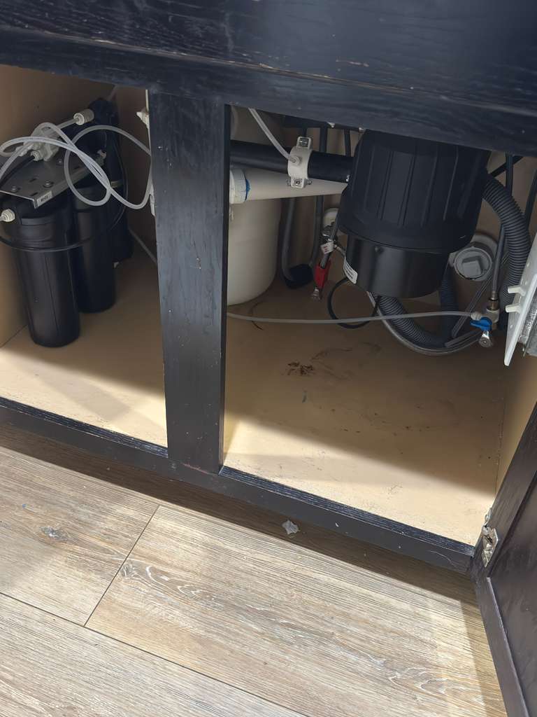 Under sink tank